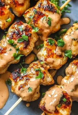 Best Bang Bang Chicken Skewers Quick Dinner Recipe