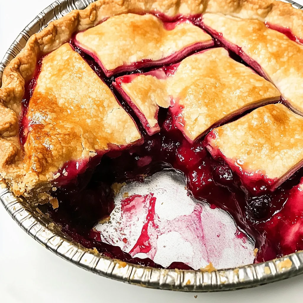 Easy Homemade Cherry Pie