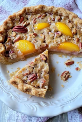 Pecan Peach Pie