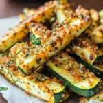 Baked Parmesan Zucchini Fries