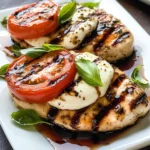 Caprese Grilled Chicken with Balsamic Reduction Recipe