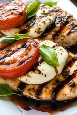 Caprese Grilled Chicken with Balsamic Reduction Recipe