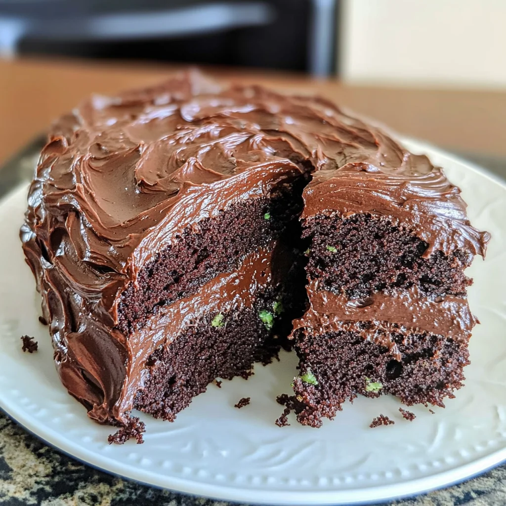 Chocolate Lover's Zucchini Cake