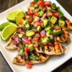 Cilantro-Lime Chicken with Avocado Salsa