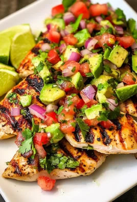 Cilantro-Lime Chicken with Avocado Salsa