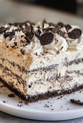 Cookies and Cream Ice Cream Cake
