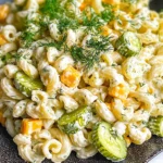 Dill Pickle Pasta Salad