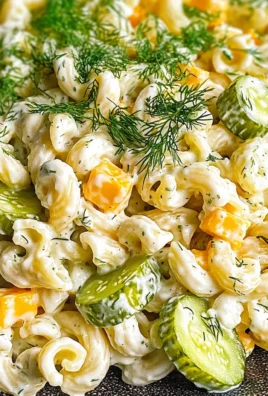 Dill Pickle Pasta Salad