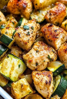 Easy Baked Chicken and Zucchini Recipe