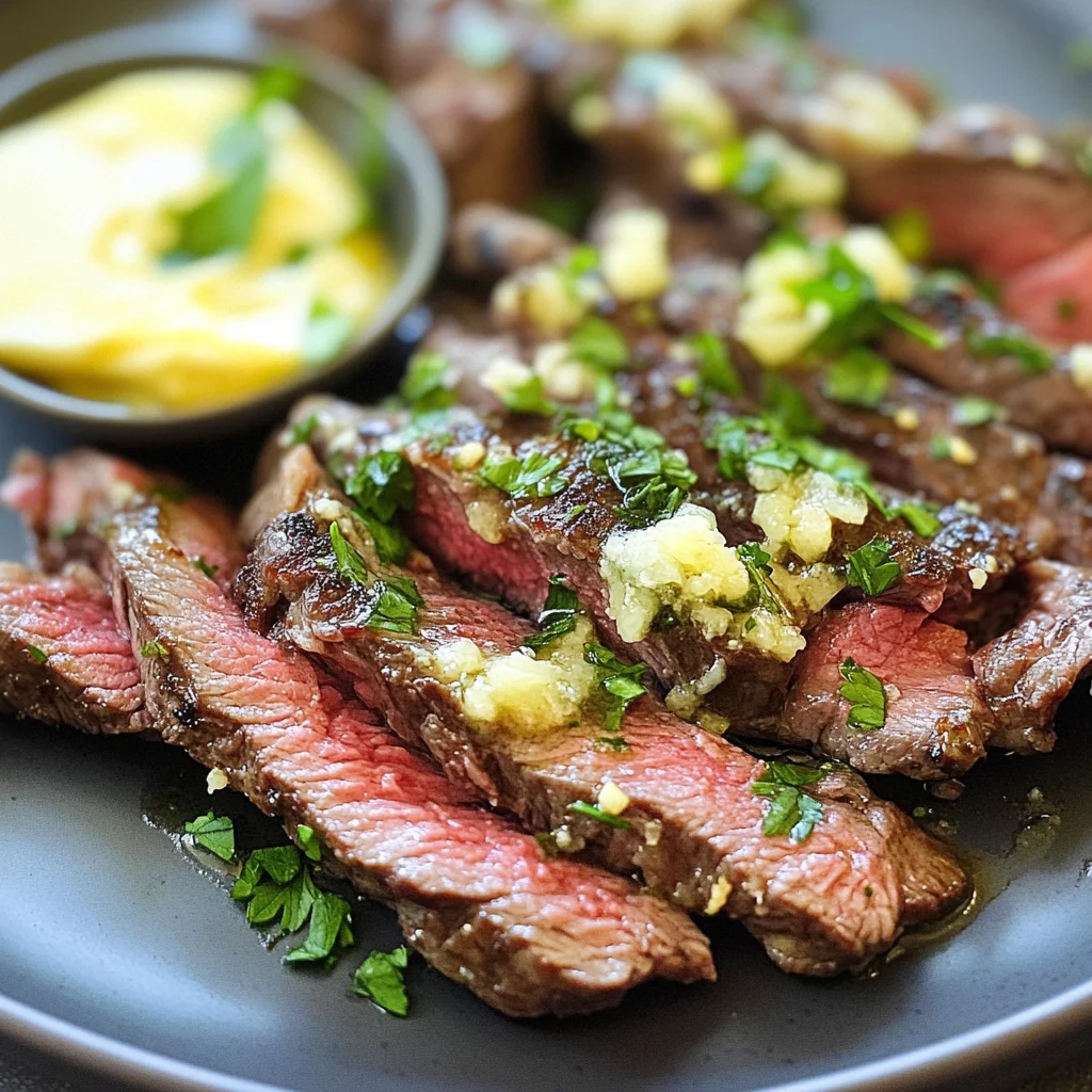 Garlic Butter Brazilian Steak