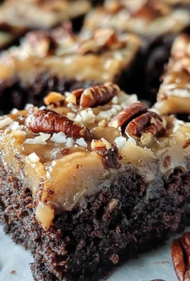 German Chocolate Brownies