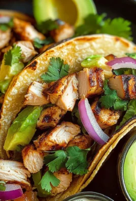 Grilled Chicken Street Tacos