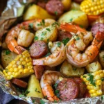 Grilled Shrimp Boil Packets