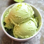 Key Lime Avocado Vegan Ice Cream