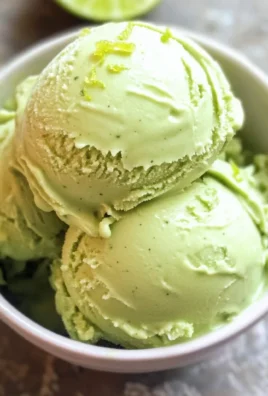 Key Lime Avocado Vegan Ice Cream