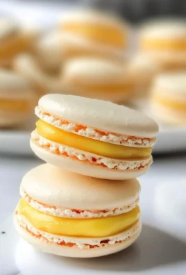 Mango Macarons