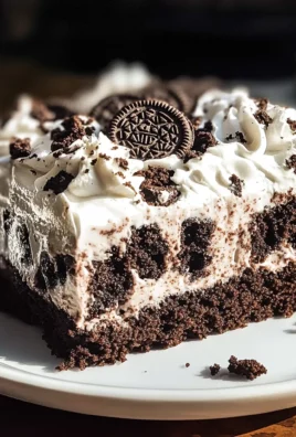 Oreo Poke Cake