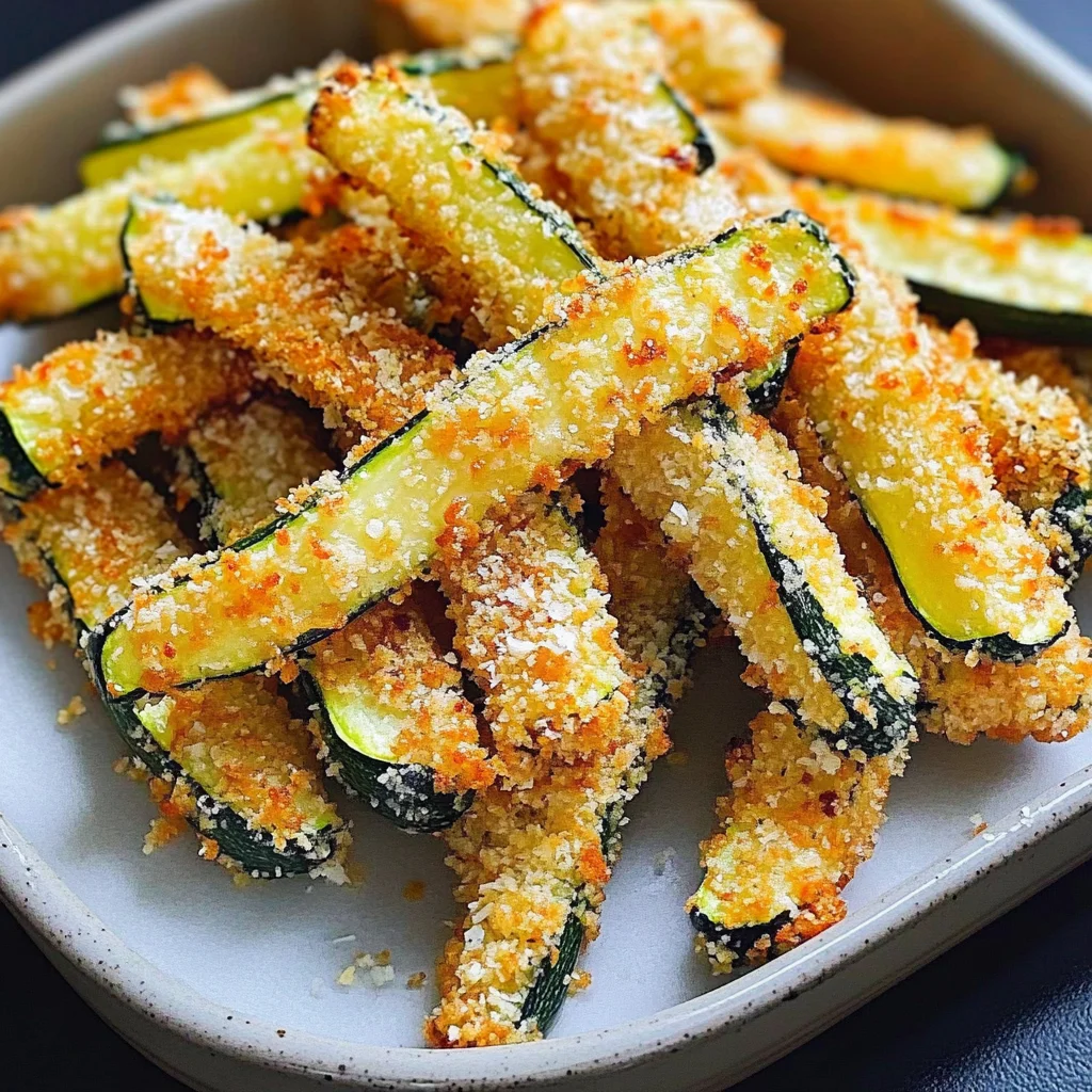 Parmesan Zucchini Fries