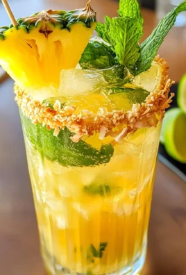 Pineapple Coconut Mojito Recipe