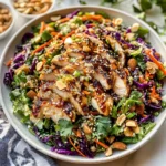 Sesame Chicken Cabbage Crunch Salad