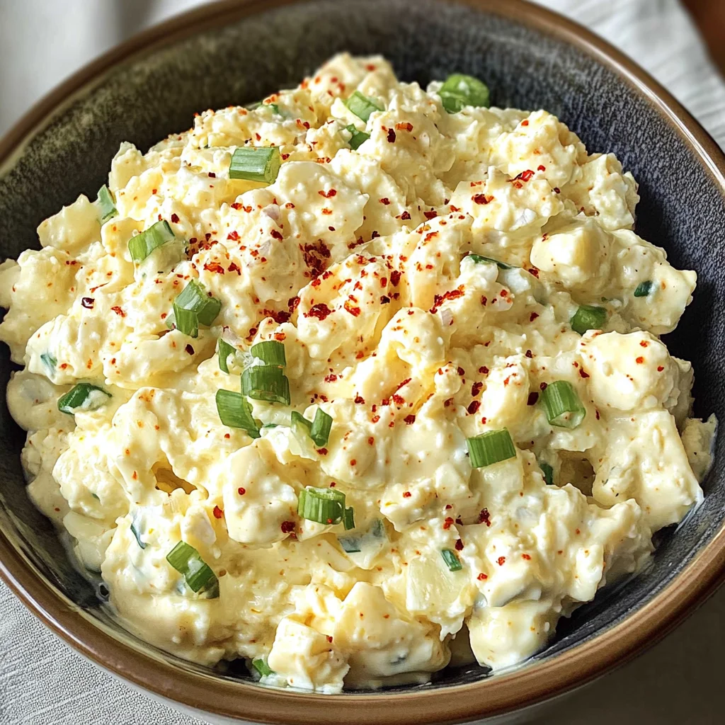 Simple Cottage Cheese Egg Salad