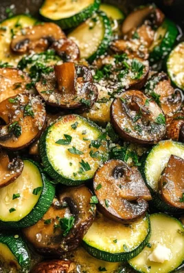 Skillet Zucchini and Mushrooms