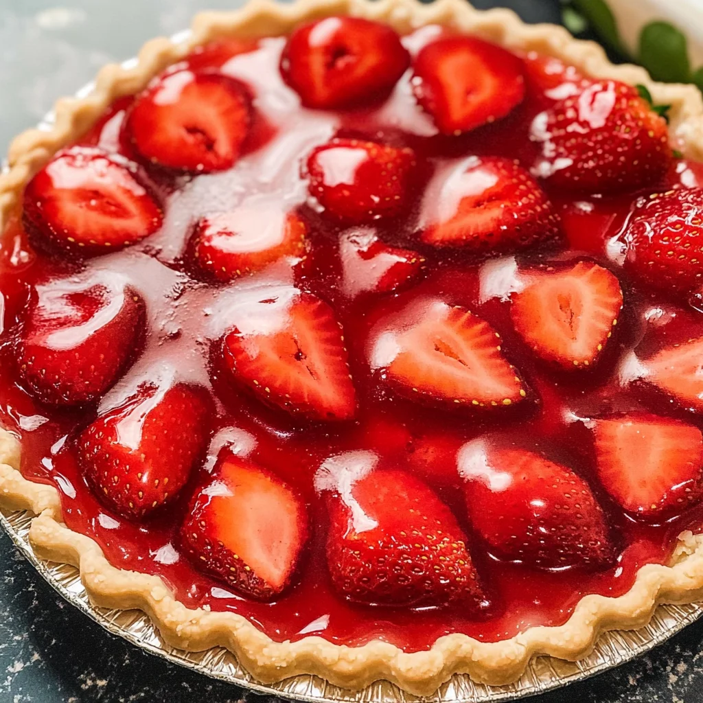 Strawberry Pie with Jello
