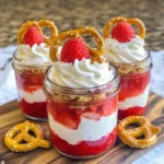 Strawberry Pretzel Salad Parfaits Recipe