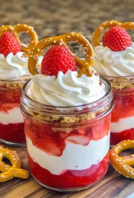 Strawberry Pretzel Salad Parfaits Recipe