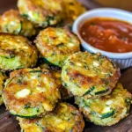 Zucchini Garlic Bites