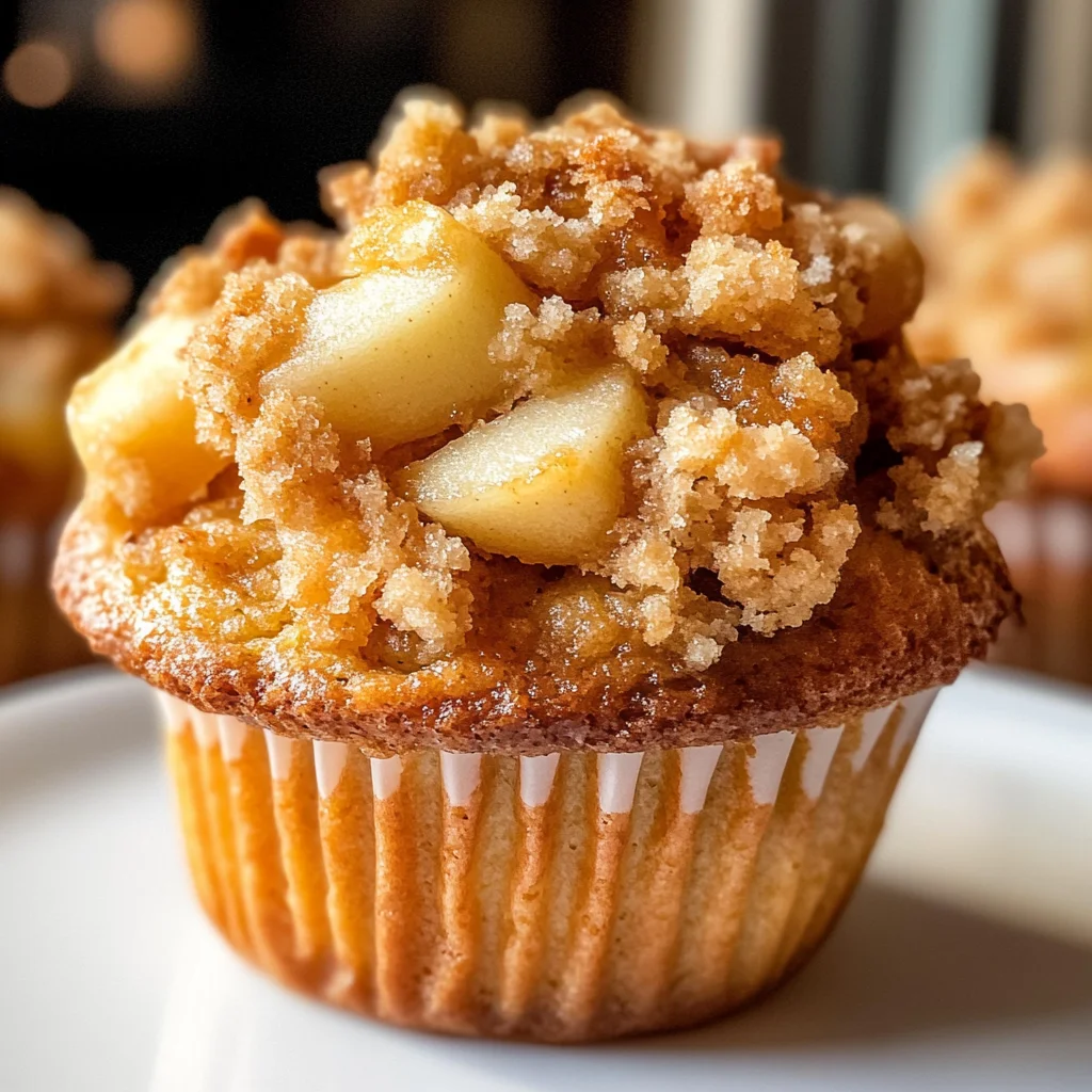 Apple Crumble Muffins