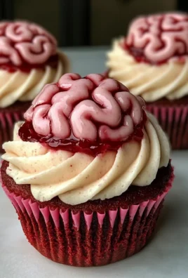 Bleeding Brain Cupcakes