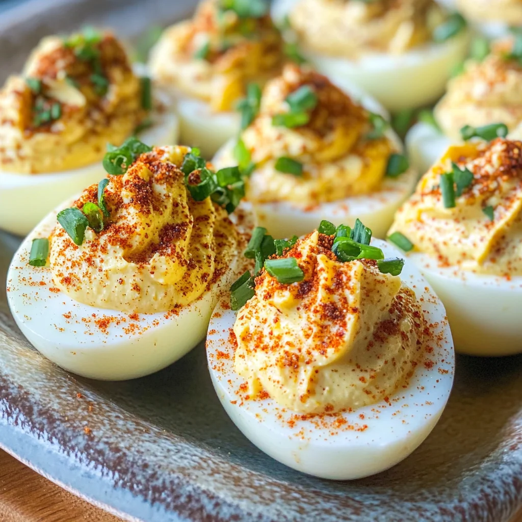 Cajun Deviled Eggs Recipe