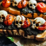 Halloween Bruschetta Appetizer