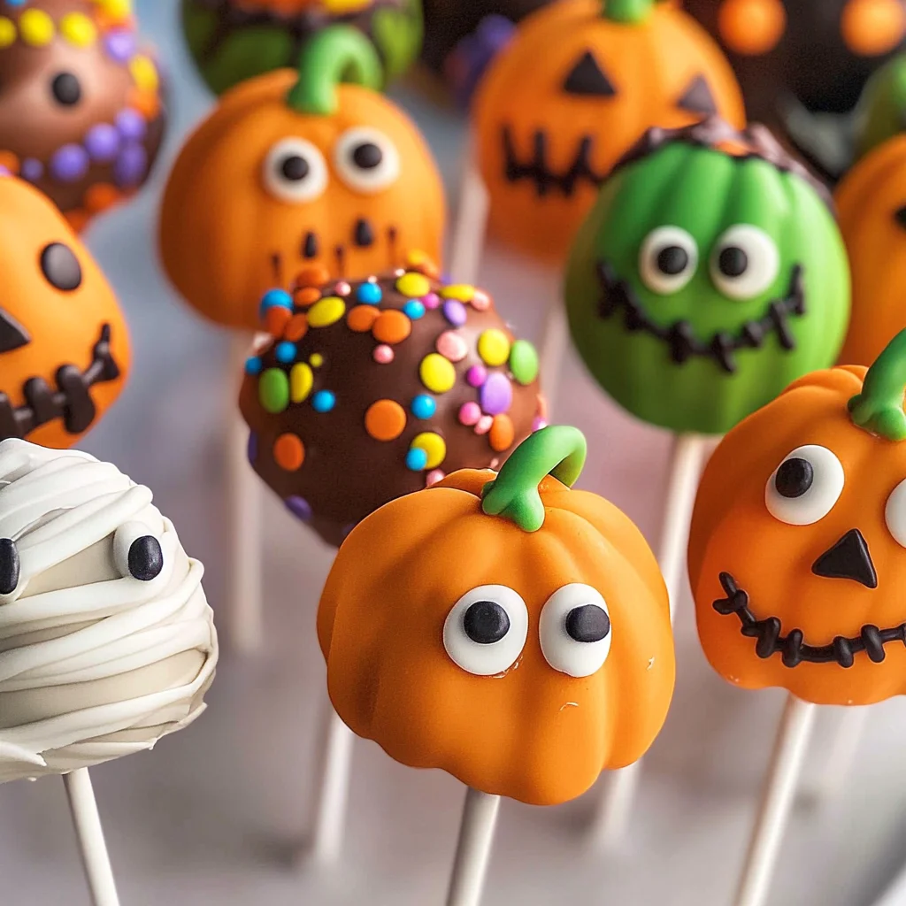 Halloween Cake Pops
