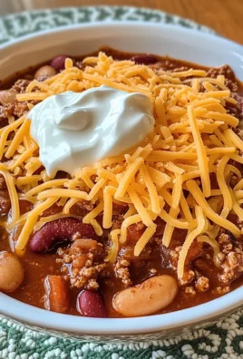 Hillbilly Chili and Cinnamon Rolls