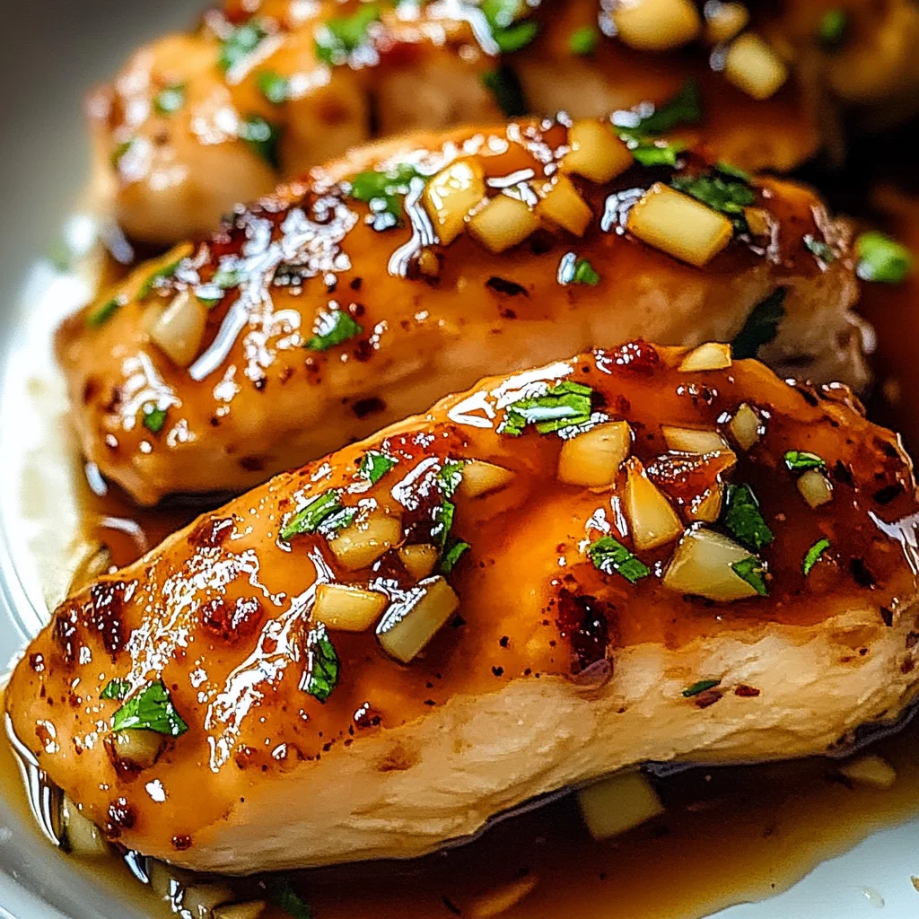 Honey Garlic Chicken Breasts