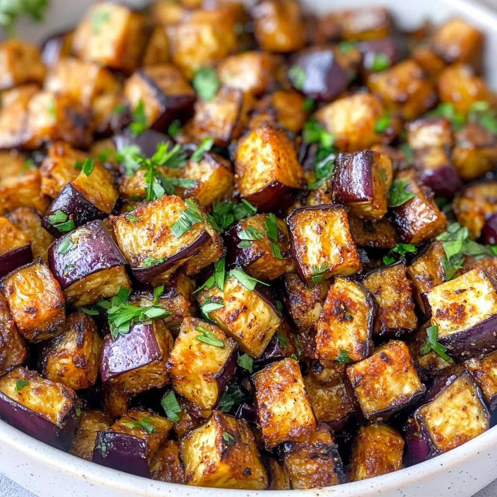 Low-Calorie Air Fryer Eggplant
