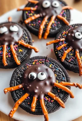 Oreo Spider Halloween Cookies