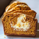 Pumpkin Cream Cheese Bread