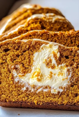 Pumpkin Cream Cheese Bread