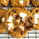 Pumpkin S'mores Cookies