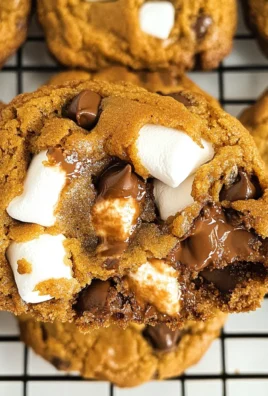 Pumpkin S'mores Cookies