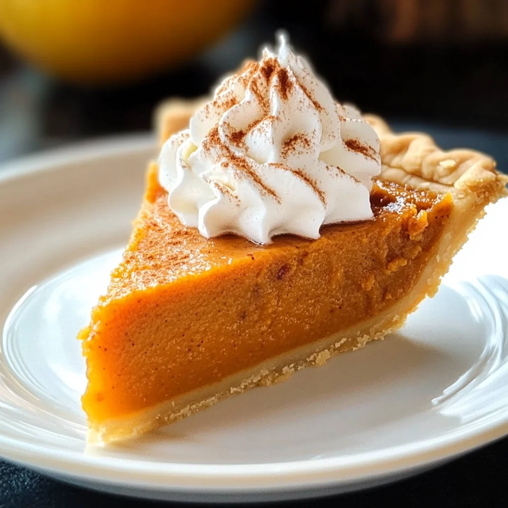 Sweet Potato Pie