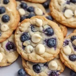Blueberry White Chocolate Chip Cookies - Alrightwithme