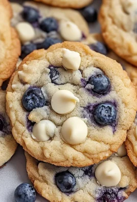Blueberry White Chocolate Chip Cookies - Alrightwithme