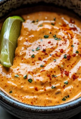 Chipotle Sauce with Garlic and Sour Cream