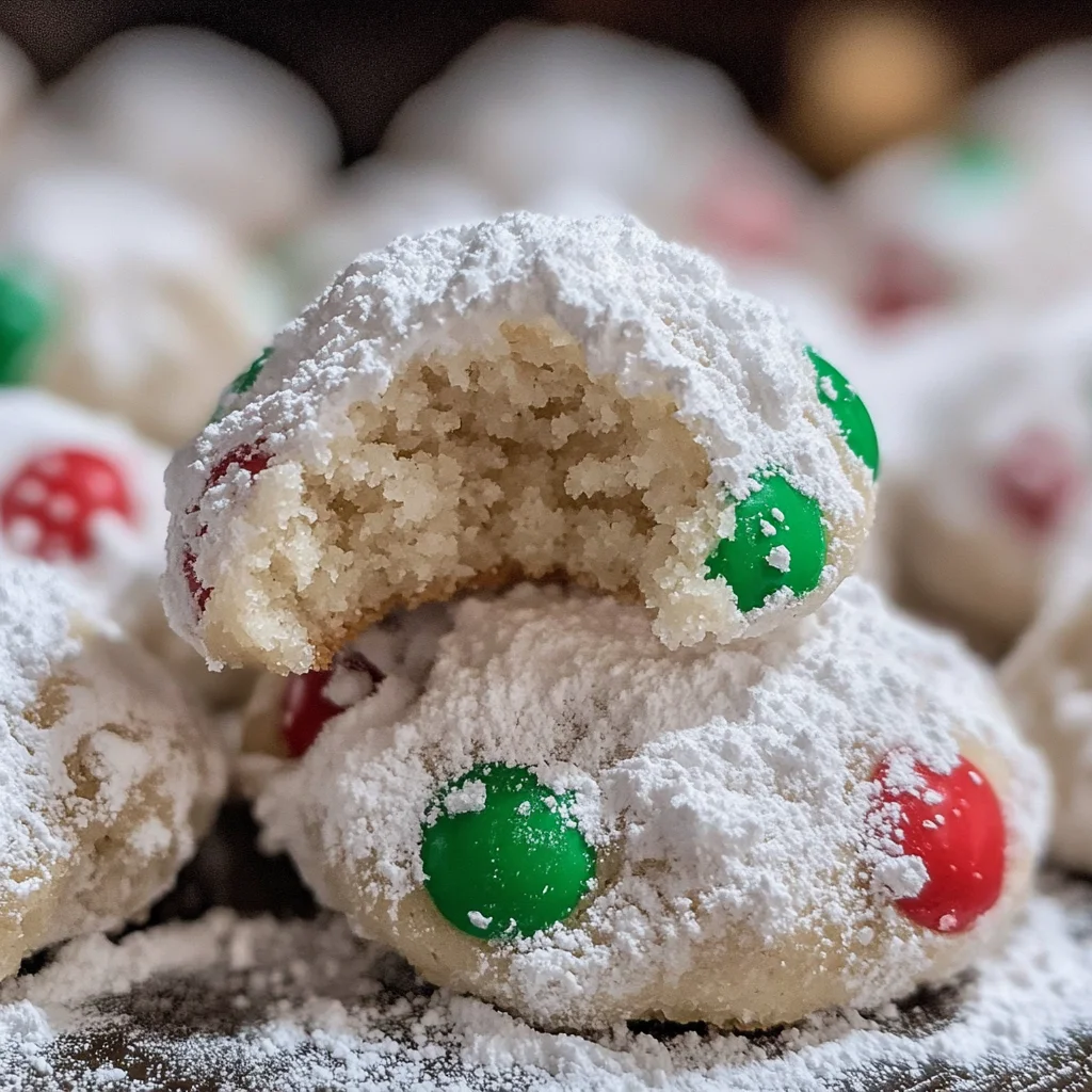 Christmas Snowball Cookies