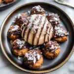 Coconut Dome with Chocolate Spread