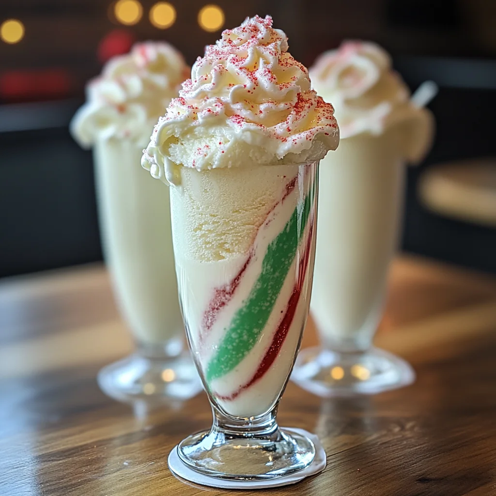 Festive Peppermint Christmas Float